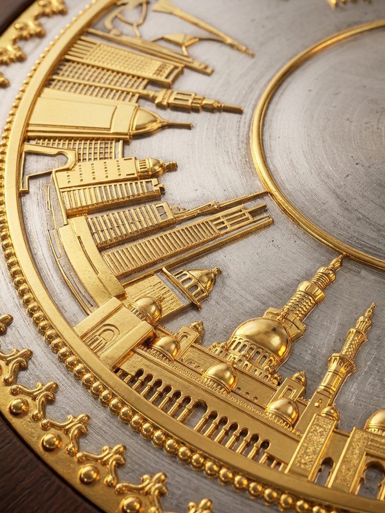Riyadh in relief, Gold and silver