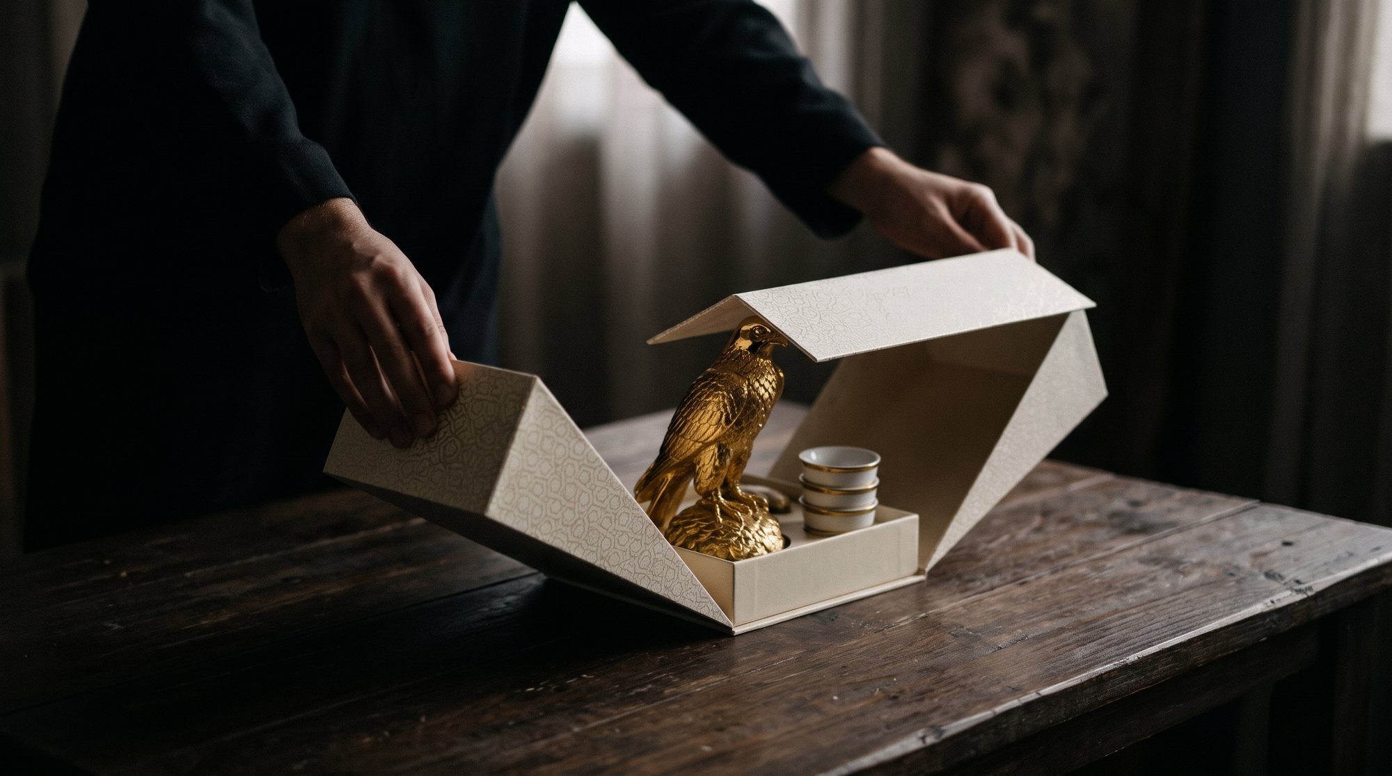 The box, opened