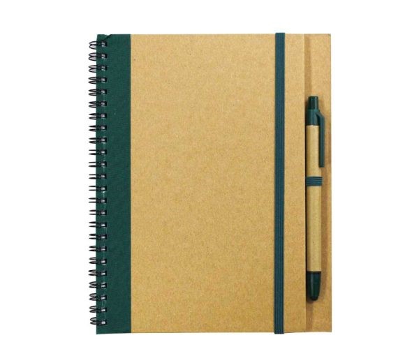Recycled Notebook with Stylus Pen