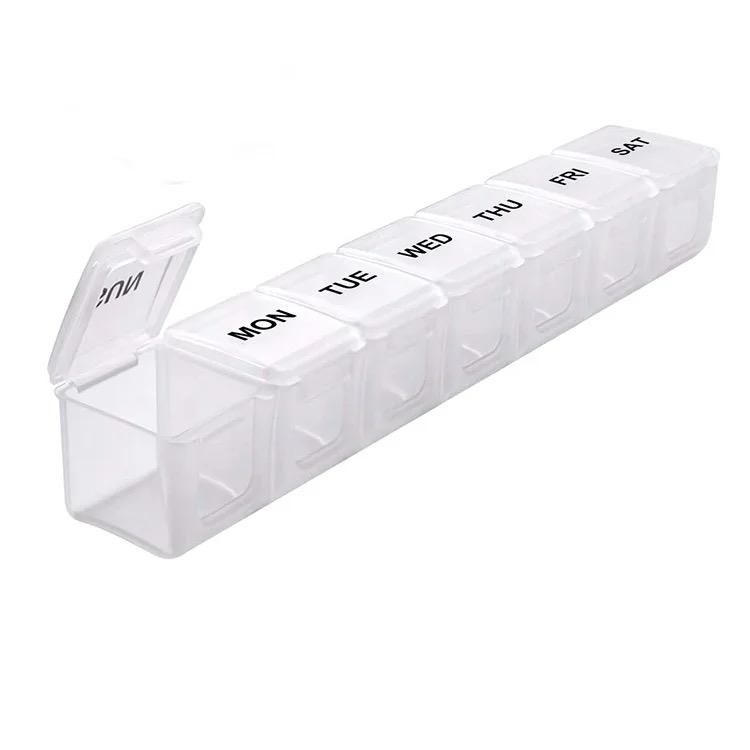 Efege Daily and Weekly Medicine Organizer – Transparent