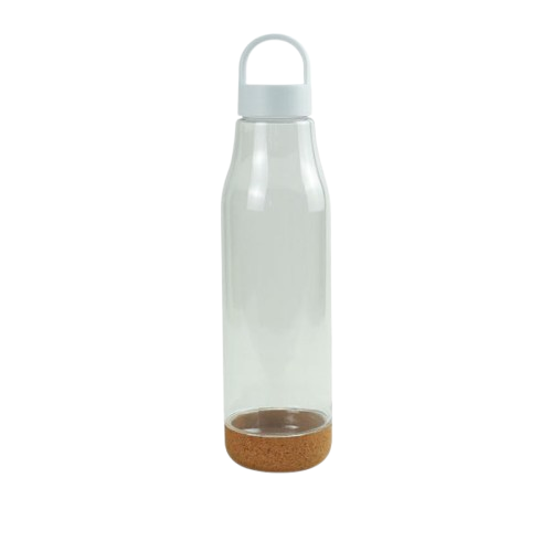 RPET Bottles with Cork Base, Twist-off Lid, Handle 720ml