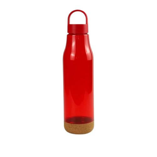 RPET Bottles with Cork Base, Twist-off Lid, Handle 720ml