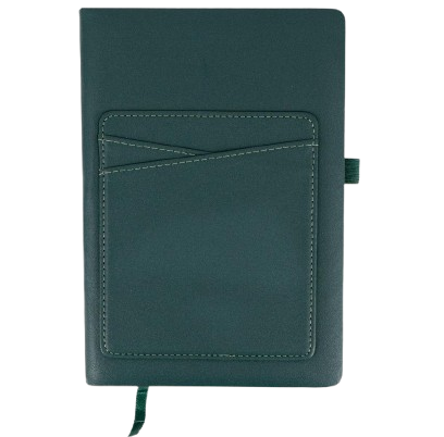Elegant Notebook with Practical Exterior Pocket