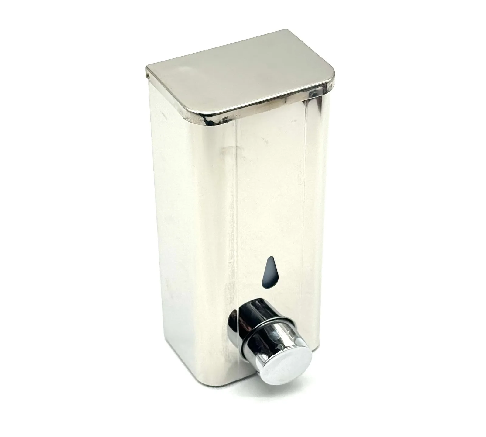 Liquid Soap Dispenser Steel Chrome Shiny 650ml