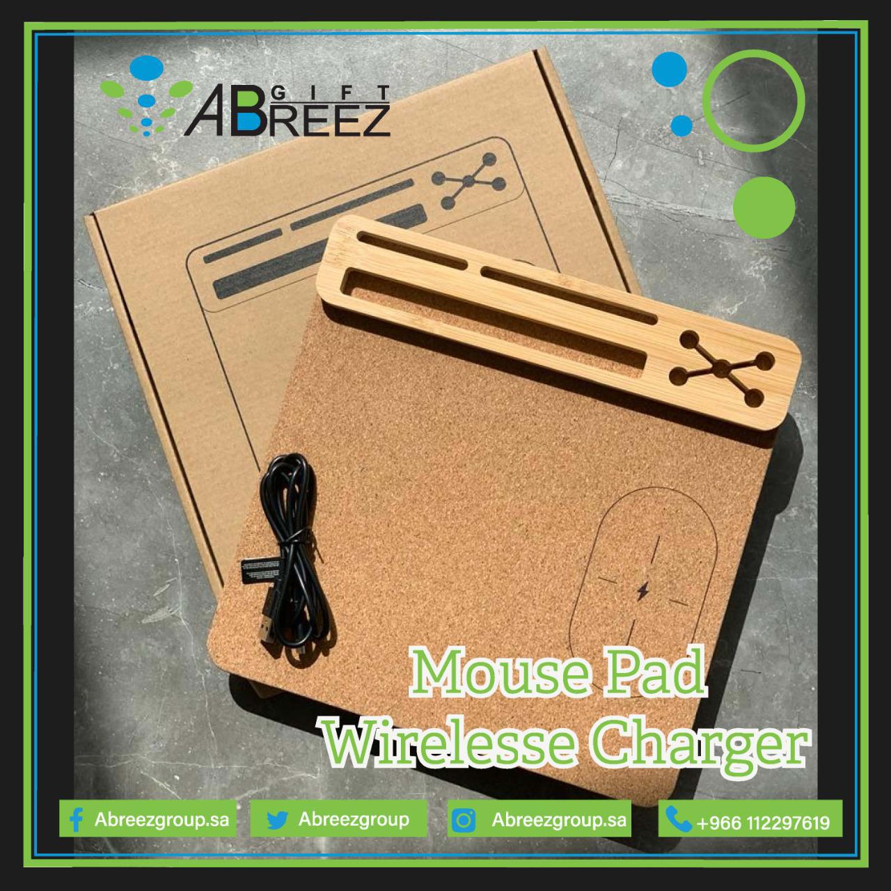 Mousepad with Wireless Charger