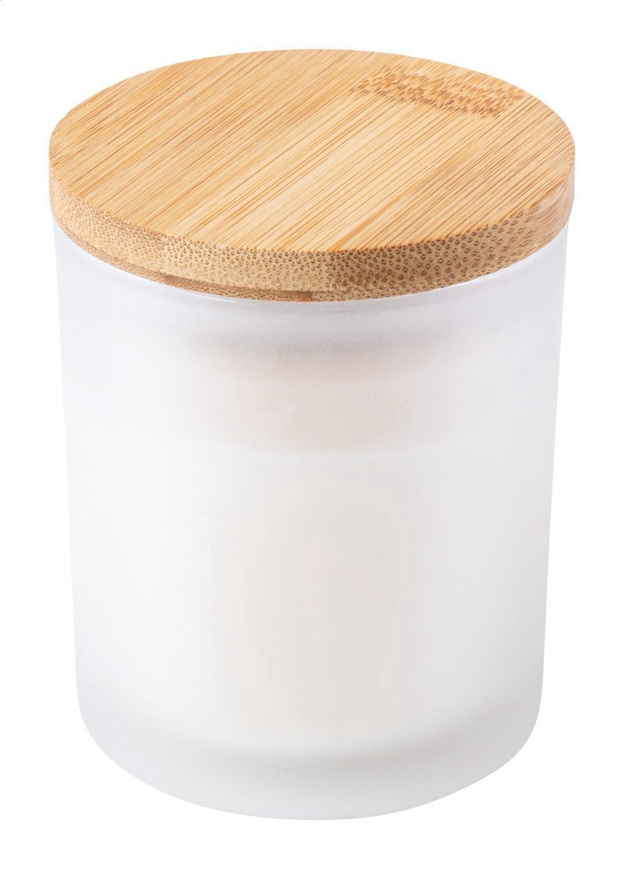 Candle – Bamboo and Glass