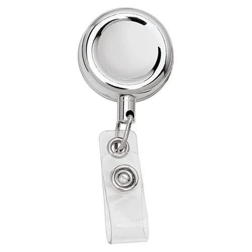 Silver Mirror Shiny Badge Reels