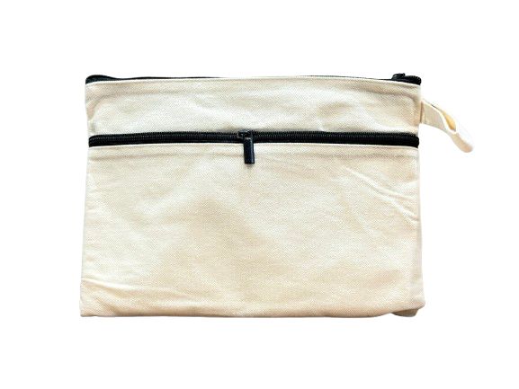 Cotton Bags Two Side Print – White