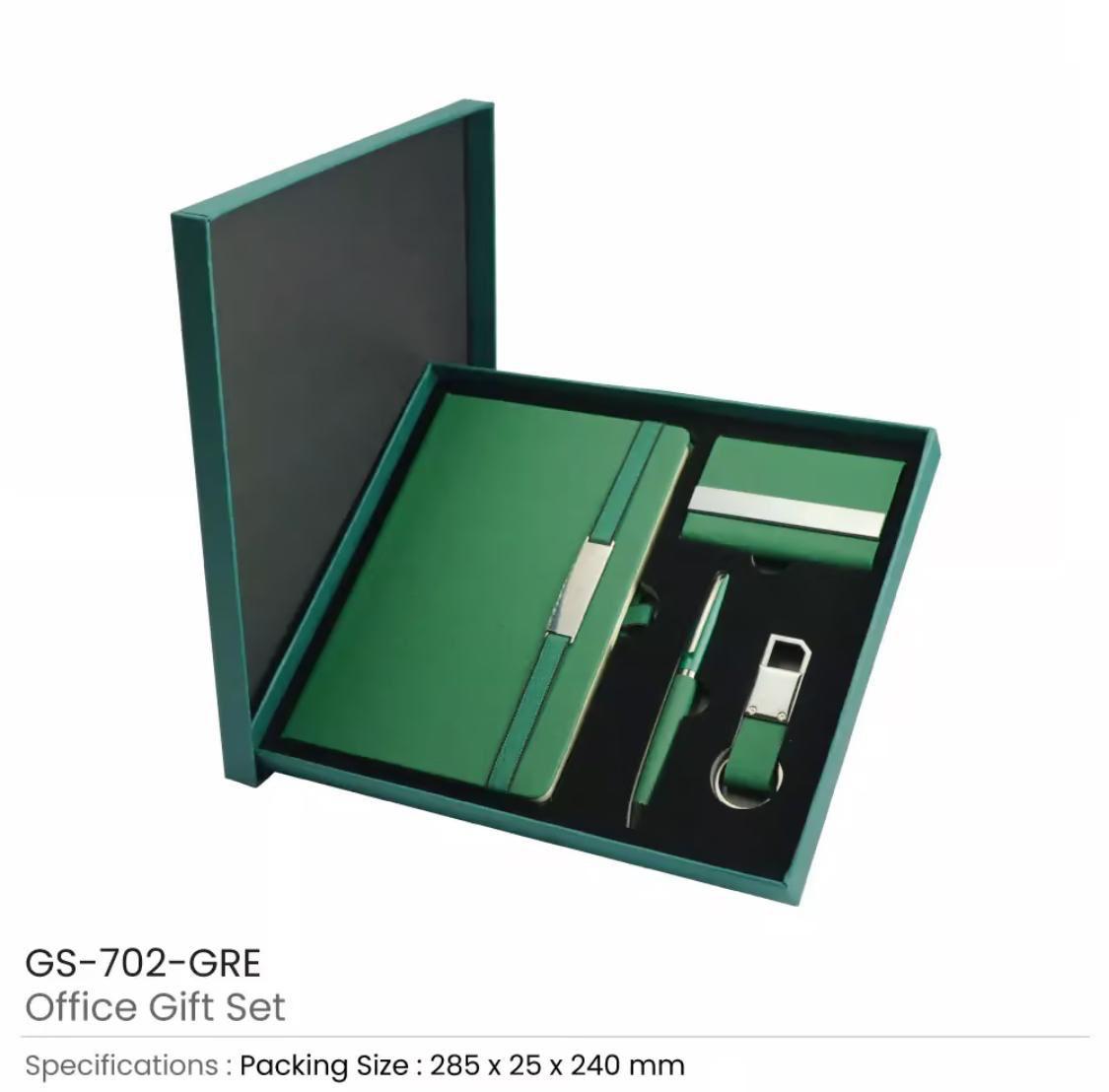 Office Gift Sets with Notebook, Pen, Card Holder, Keychain