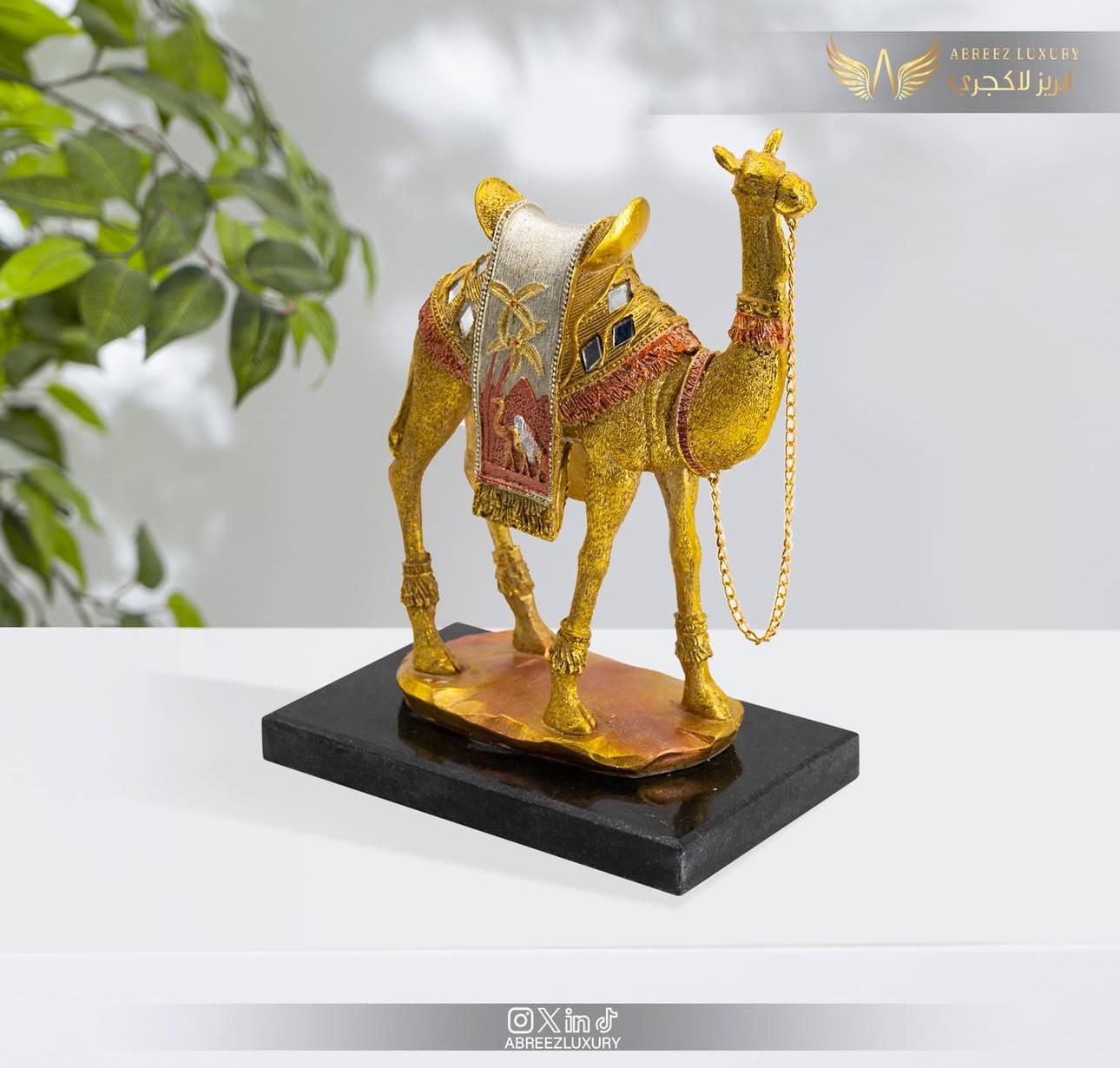 ABOOFAN Brass Camel Figurine