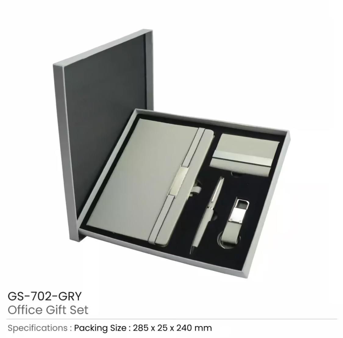 Office Gift Sets with Notebook, Pen, Card Holder, Keychain