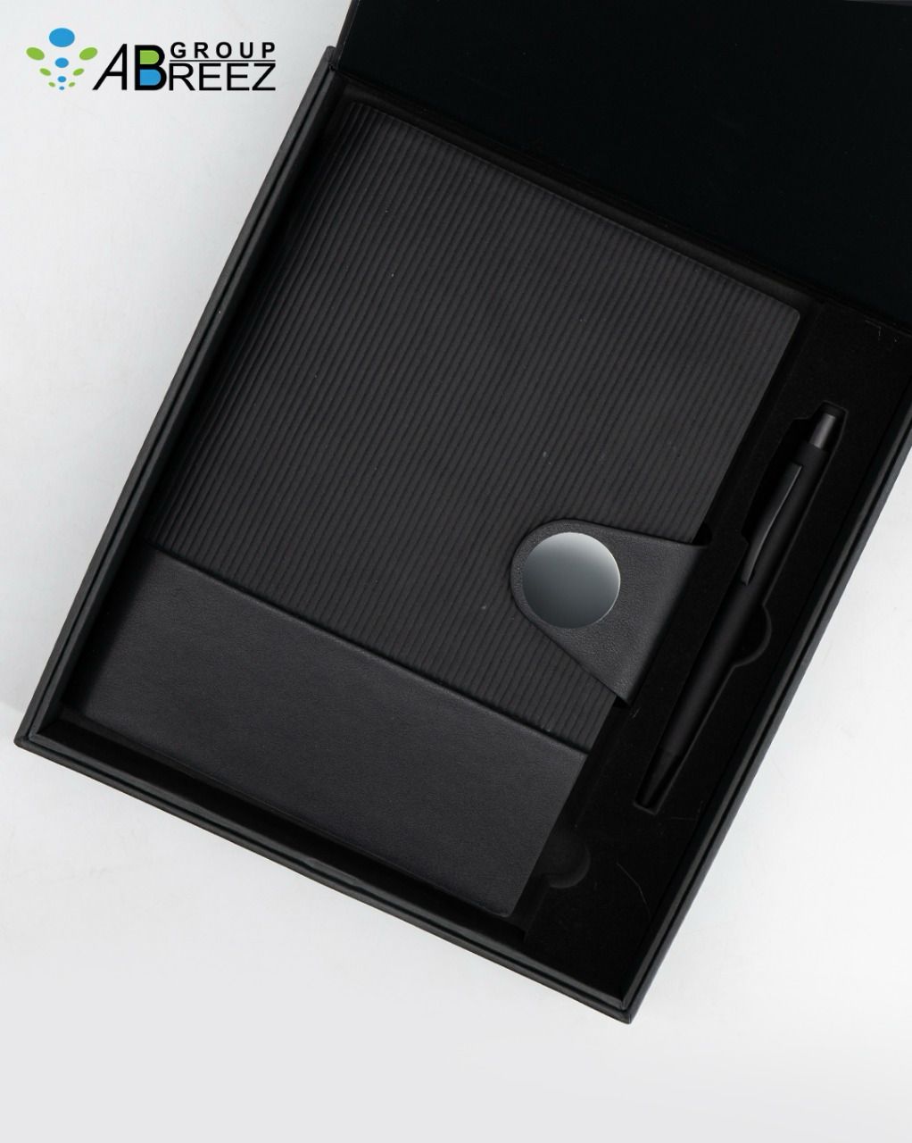 Magnetic Clip Notebook with pen gift set