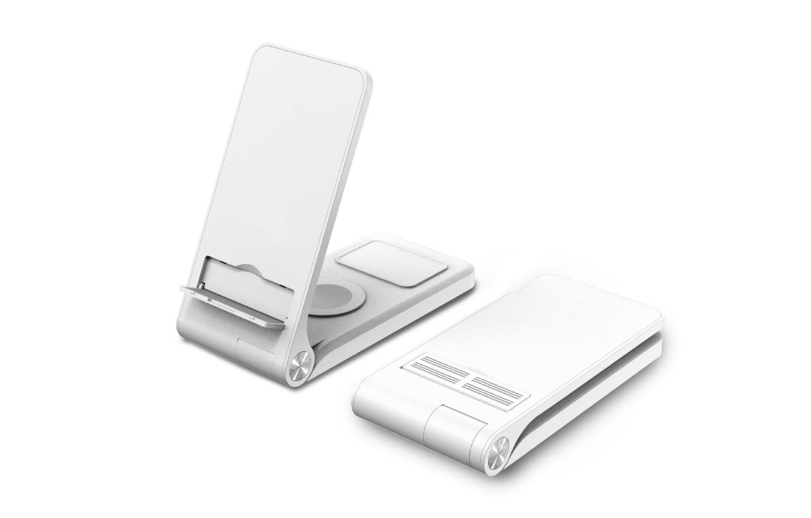 Foldable Wireless Charging Station 15W and Light-up Logo