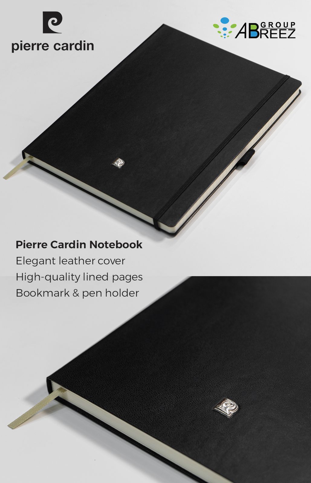Pierre Cardin Ruled Notebook
