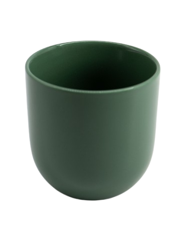Chaoda 250ml Plain White Ceramic Coffee Tea Cup