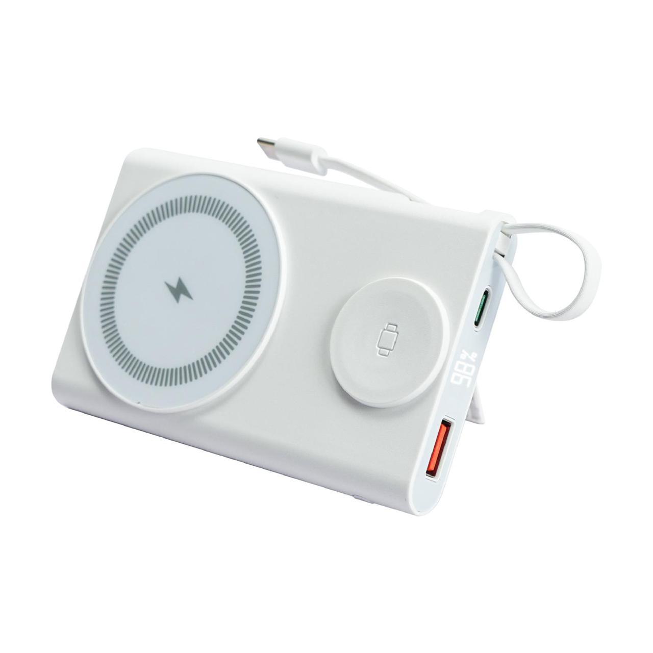 Magnetic Fast Wireless Charging Powerbank, 15W with iWatch