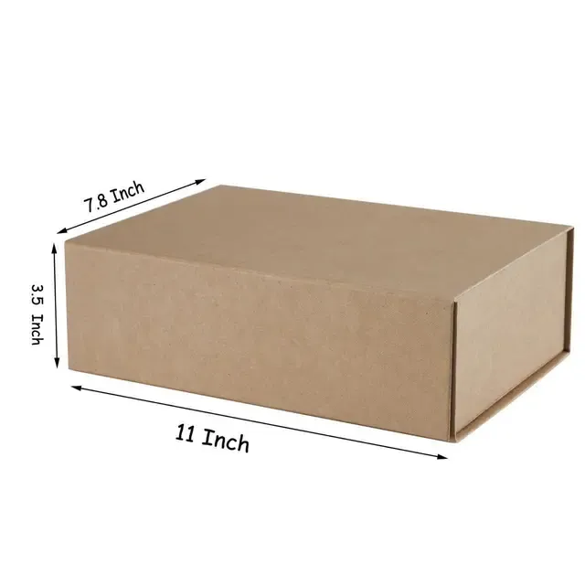 Plain Gift Packaging Box A5 Size with Magnetic Flap