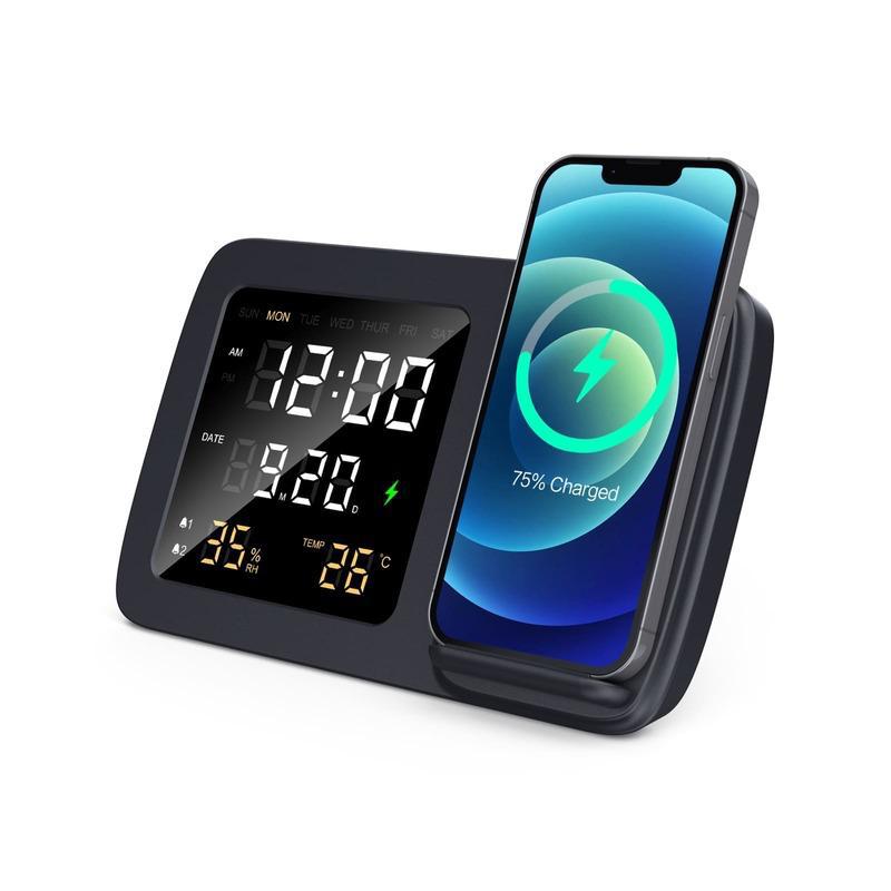 Clock wirelless charger