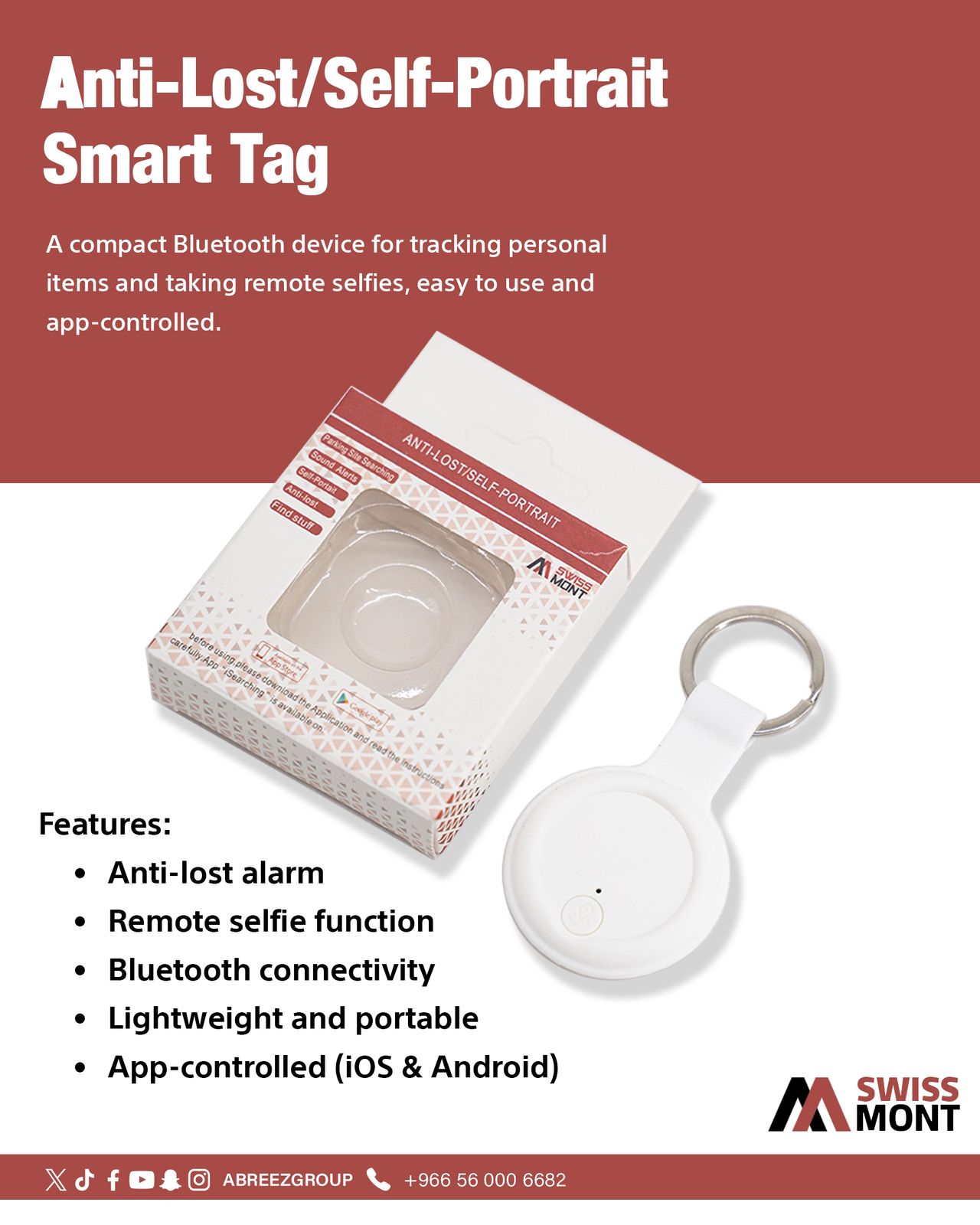 Anti lost /self portrait smart tag