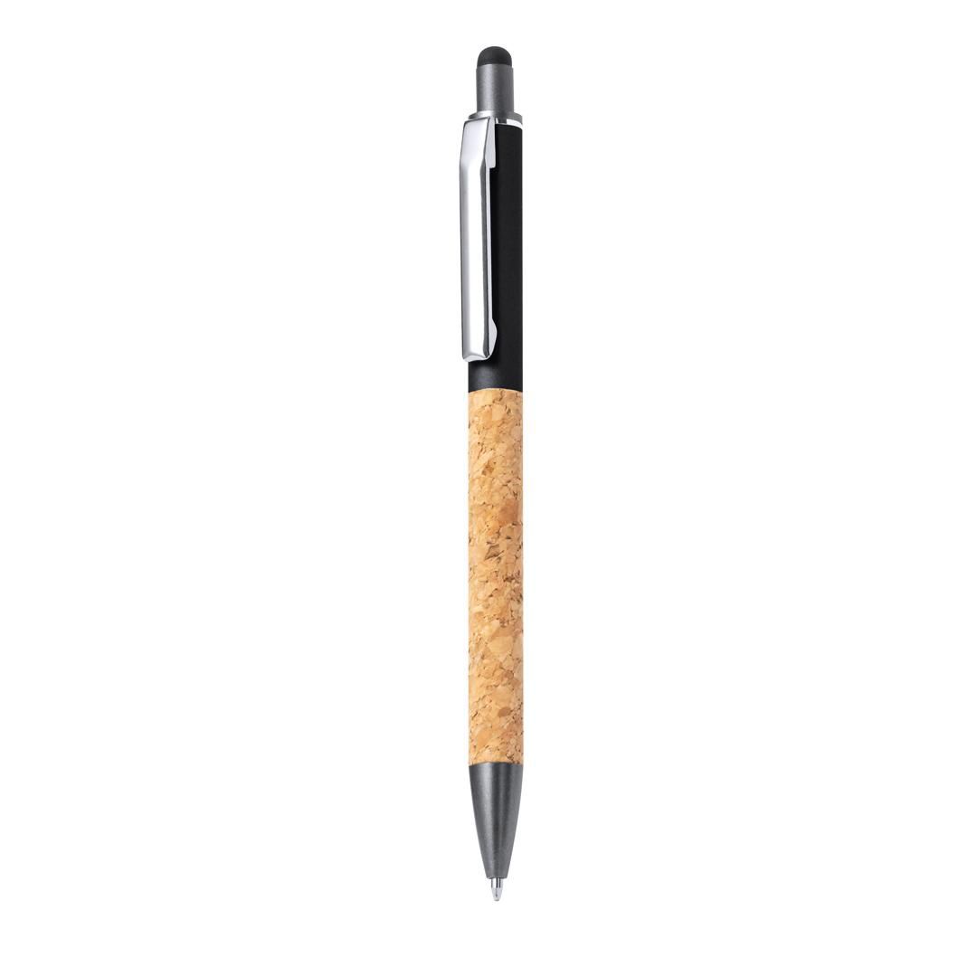 Cork and Metal Stylus Pen