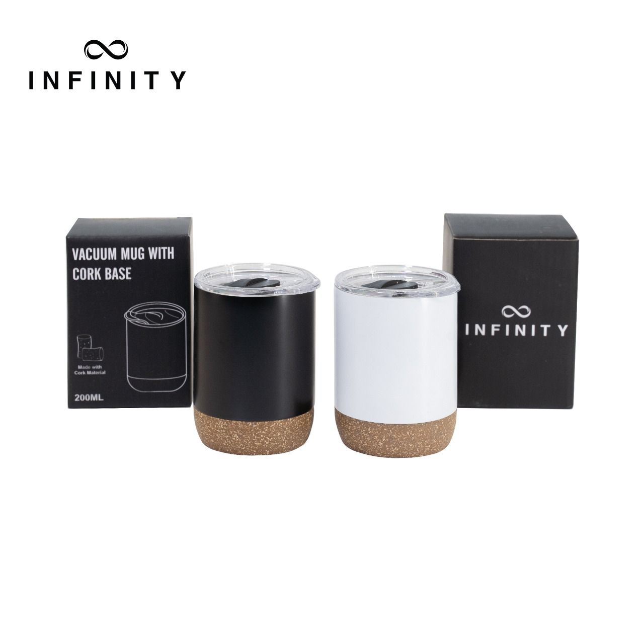 Hans Larsen Vacuum Mug With Cork Base