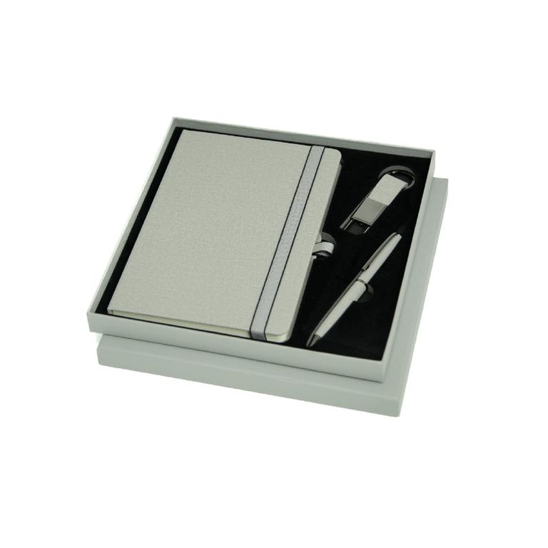 Office Gift Sets with Notebook, Keychain – Metal