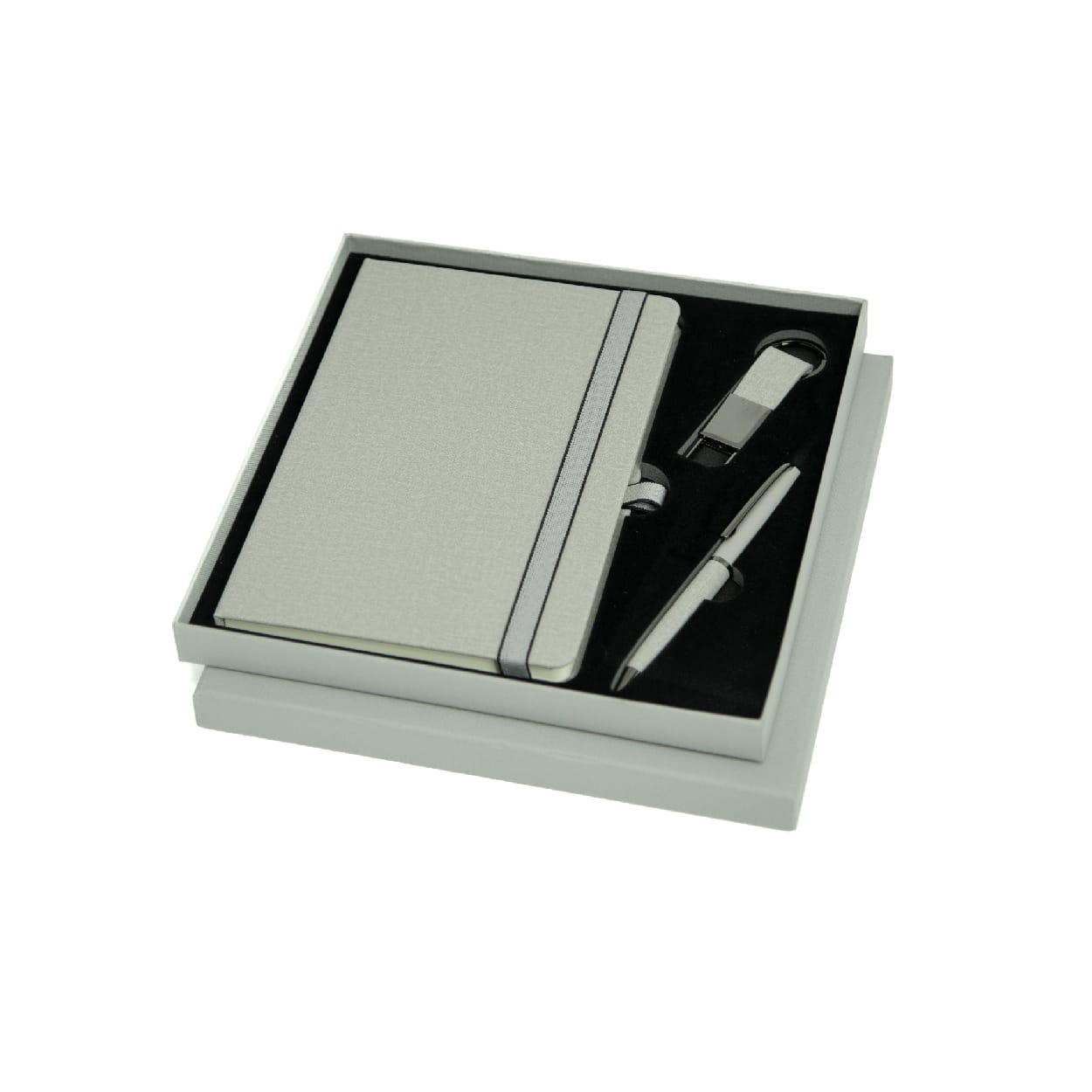 Office Gift Sets with Notebook, Keychain – Metal