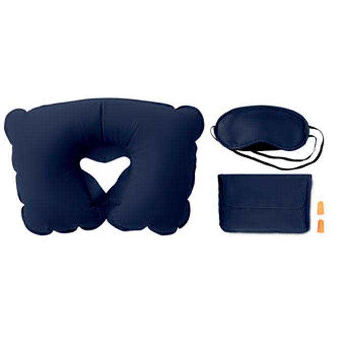 Travel plus Set With Pillow, Eye Mask, Ear Plugs
