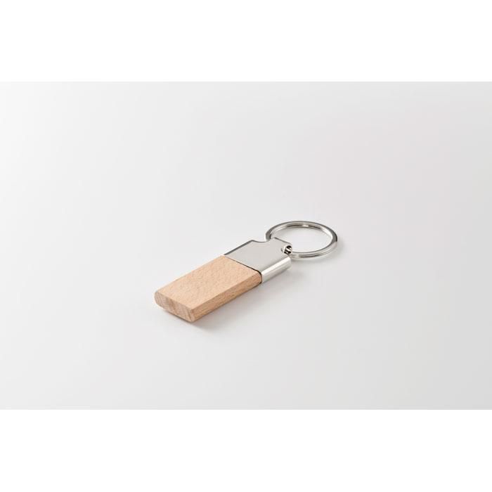 Rubberwood keyring