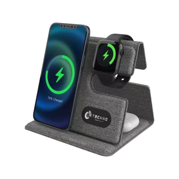 Foldable Wireless Fast Charging Station for Phone Watch