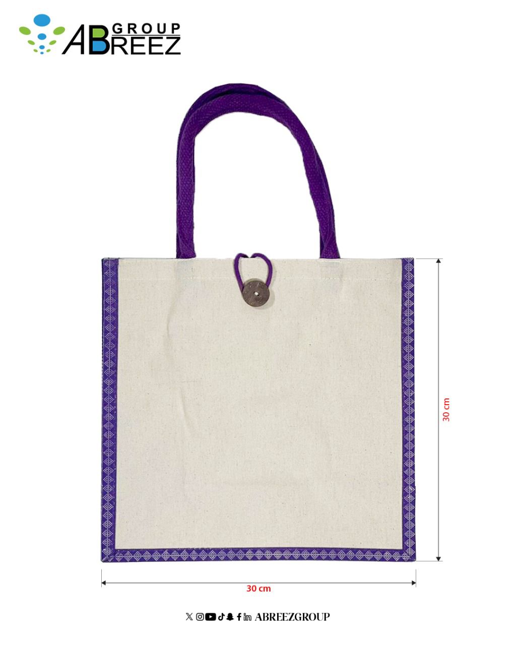 Promotional Shoulder Bag – Jute