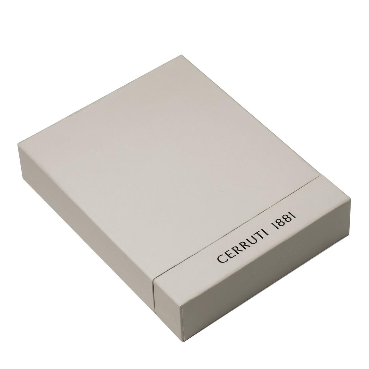 CERRUTI 1881 Black Rollerball pen & Card wallet