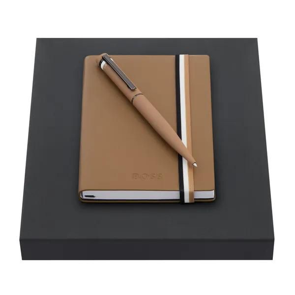 Set HUGO BOSS Black (ballpoint pen & note pad A6)