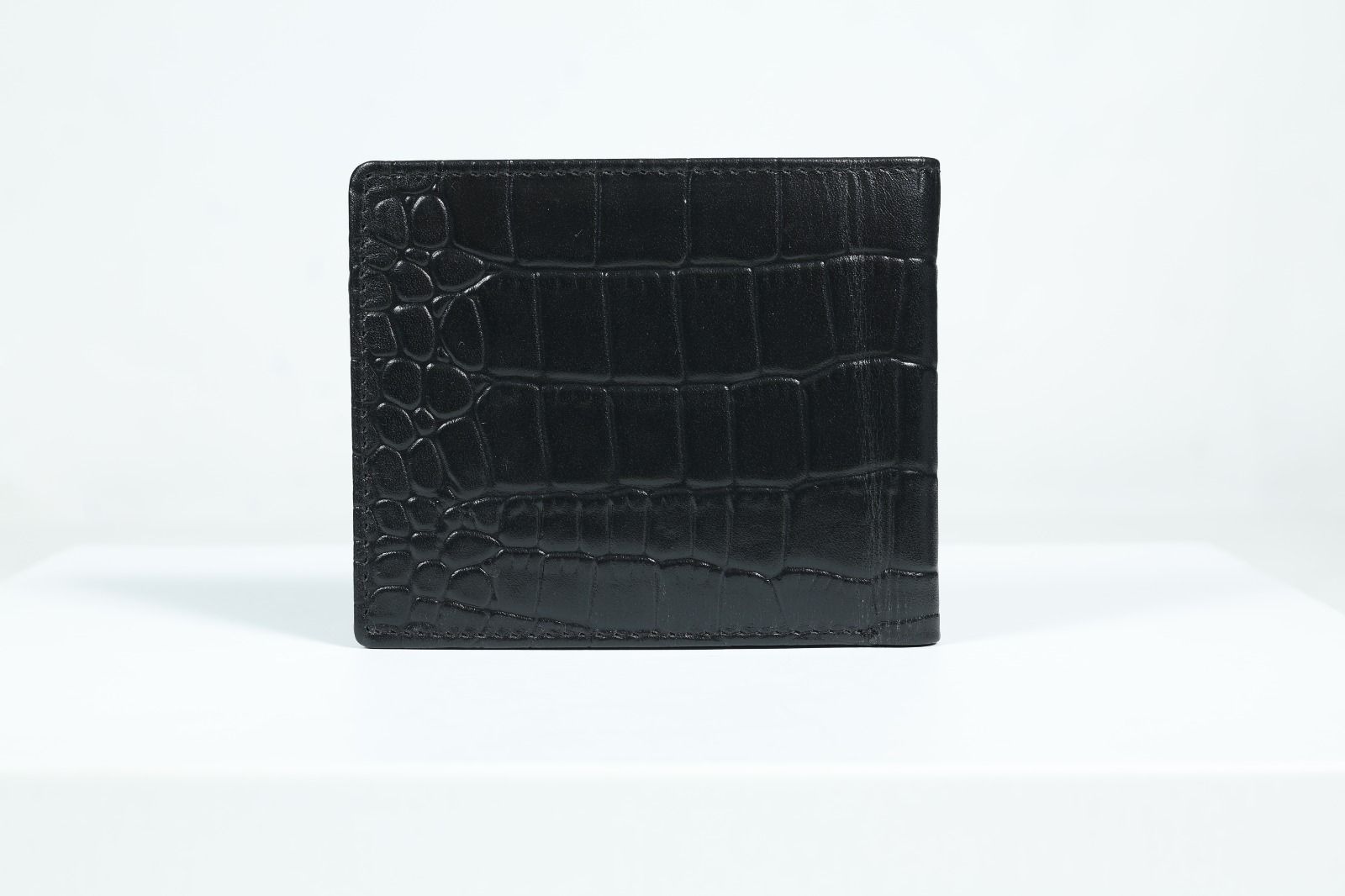 Cross Marion Over Flap Coin Black Leather Men Wallet