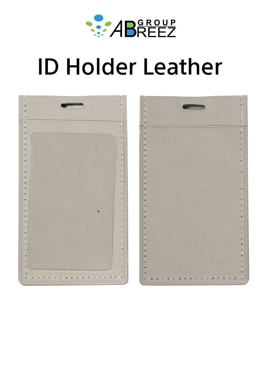 PU Leather Foldable ID Card Holder