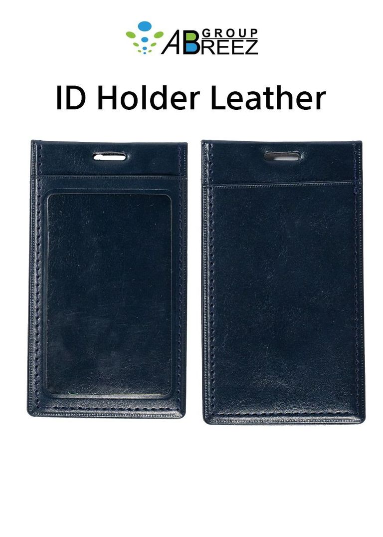 PU Leather Foldable ID Card Holder