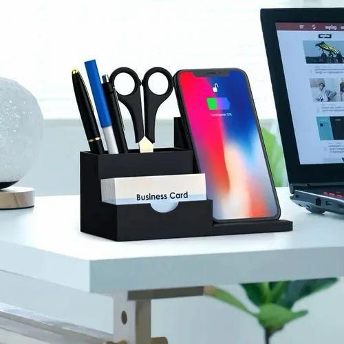 Pen Holder with Wireless Charger