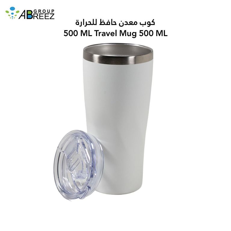 جدار مزدوج كوب قهوة كوب سفر حراري 500 مل
