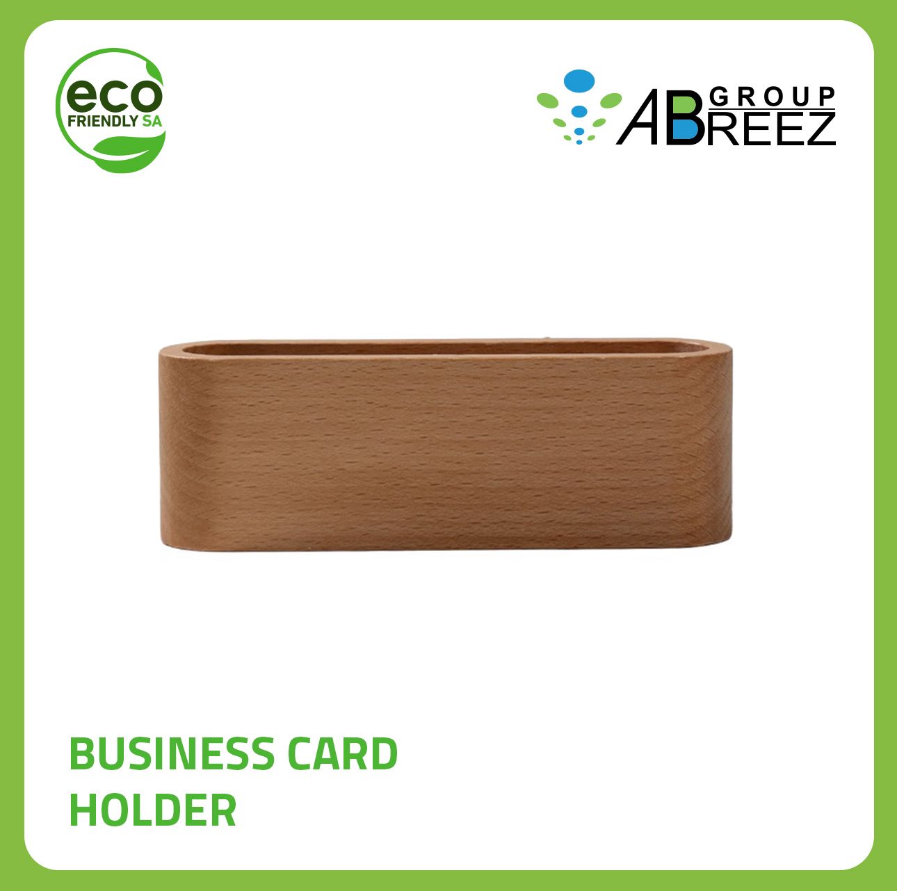 Wooden Business Card Case