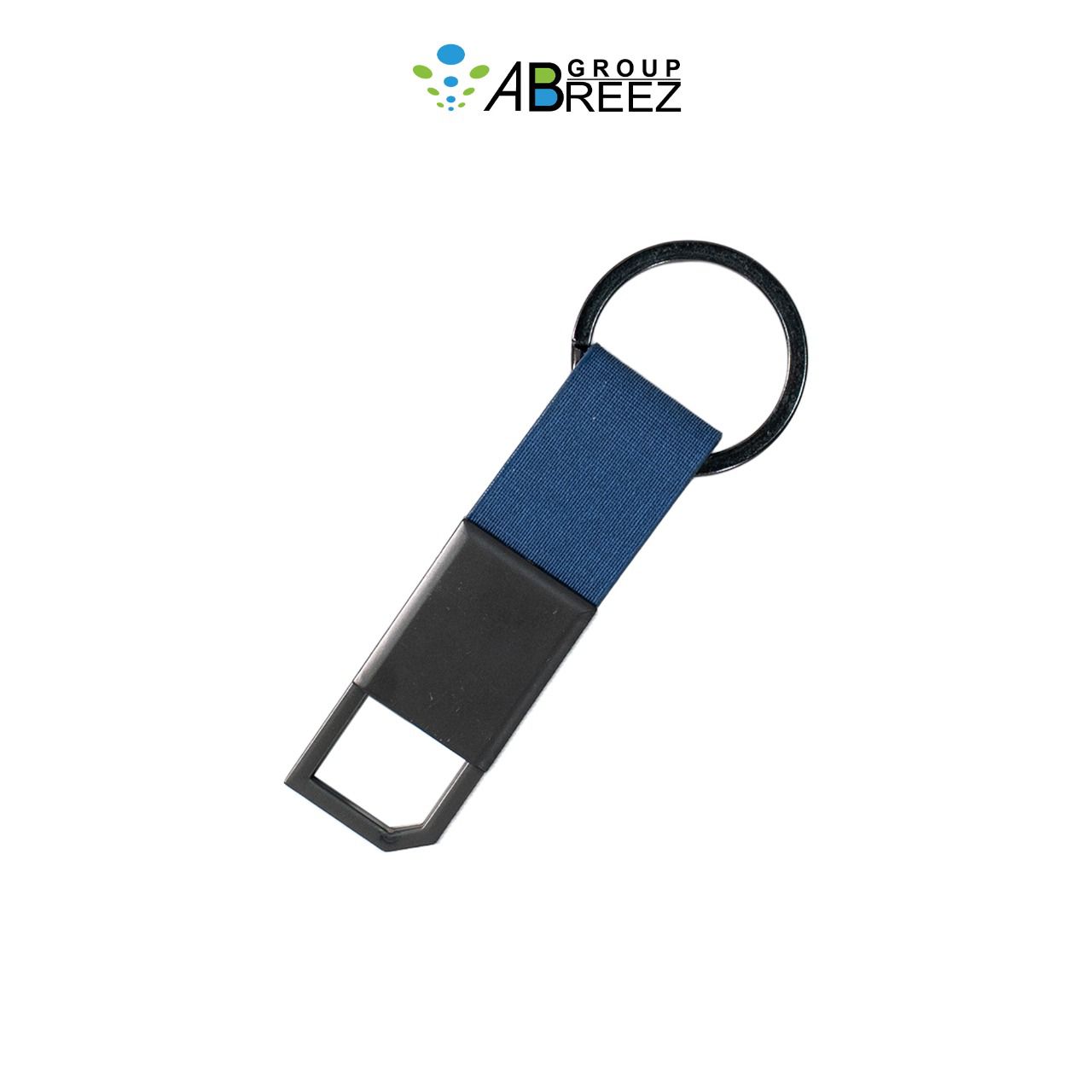 Metal Keychain with Strap