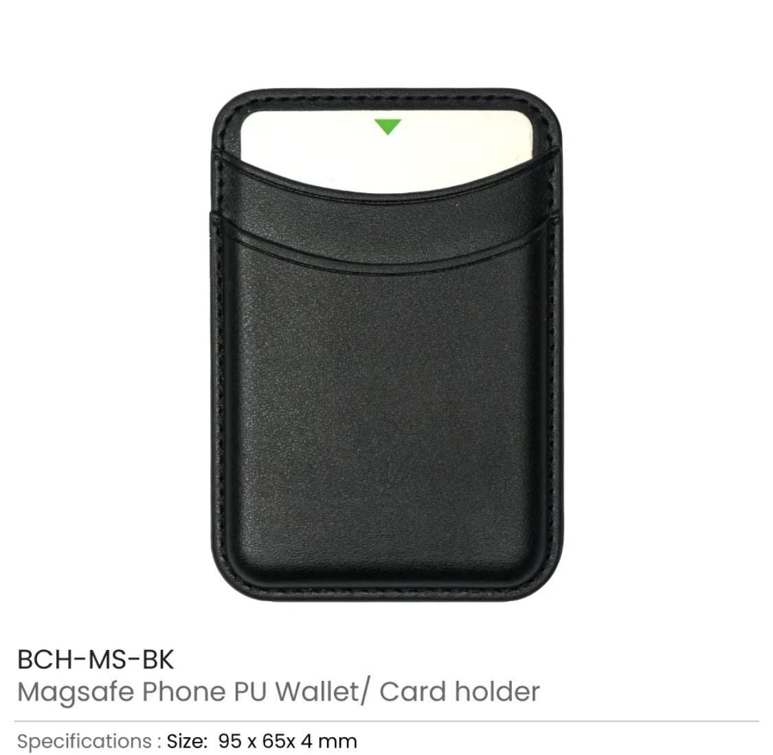 Magsafe PU Leather Card Holder