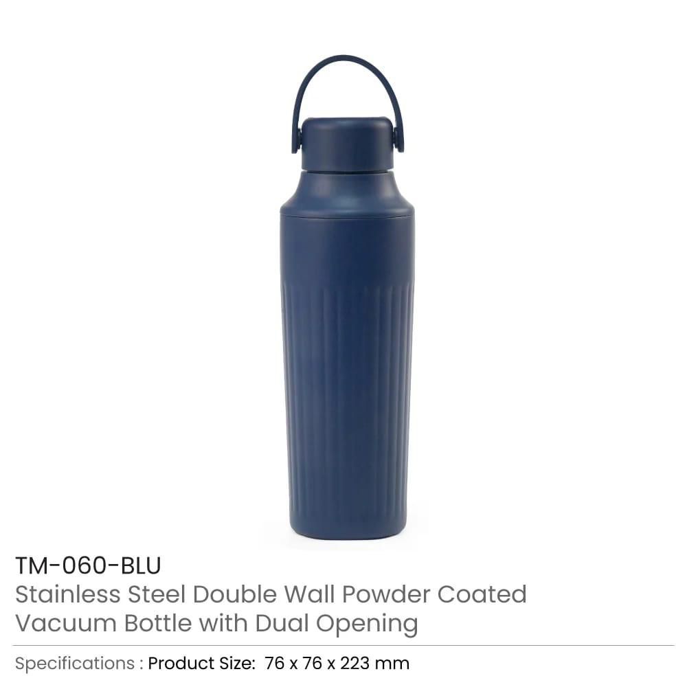Stainless Steel Double Wall Powder Coated Vacuum Bottle