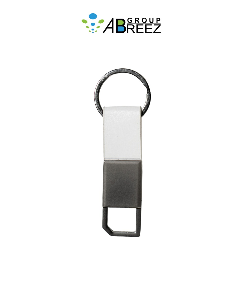 Metal Keychain with Strap[]