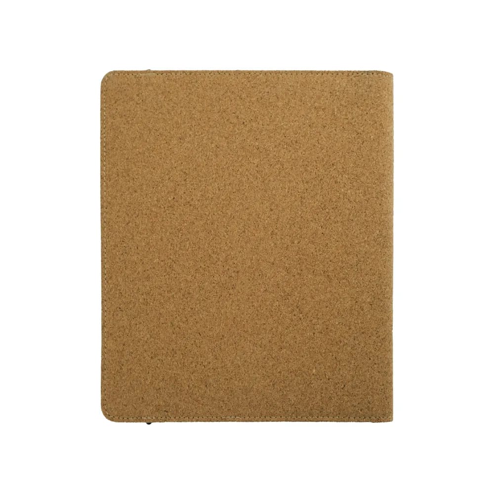 Notepad, Cork Pen & sticky notes, and Elastic band Closure