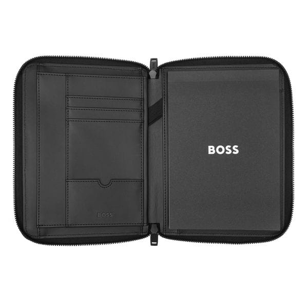 Black A5 conference folder