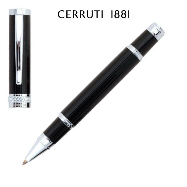 Cerruti 1881 Focus black chrome trim rollerball pen
