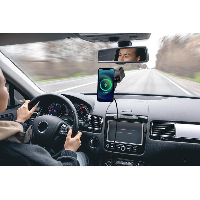VIRTON magnetic car phone holder and 15W wireless charger