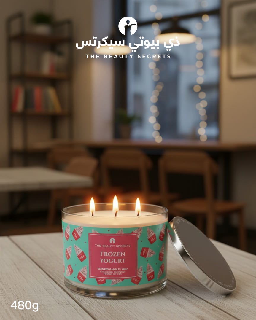 Beauty Secrets Frozen Yogurt Scented Candle