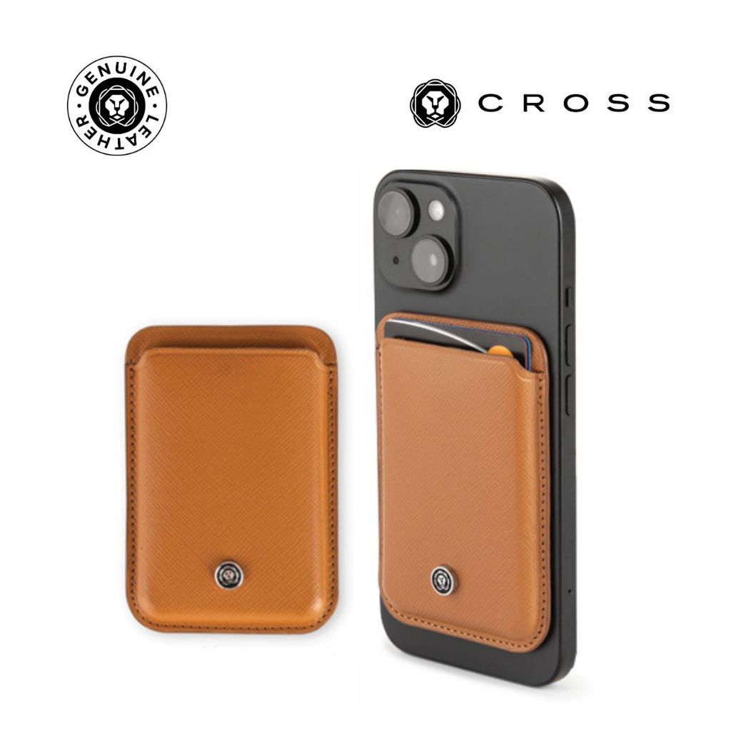 Cross genuine leather magnetic card holder