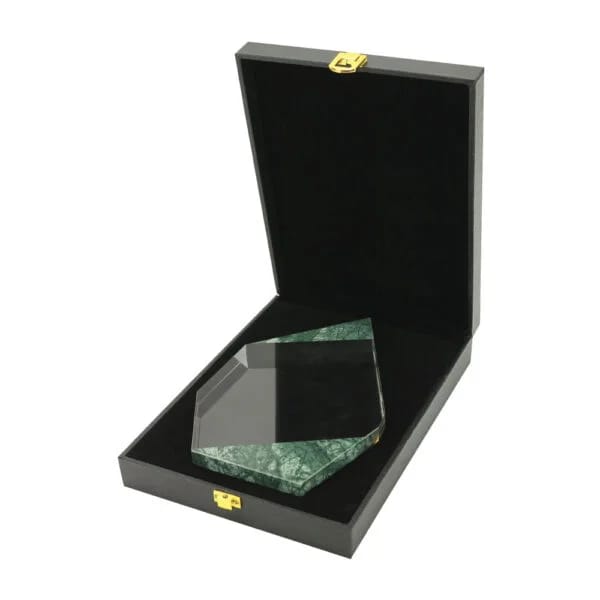 Crystal and Marble Award or Trophy
